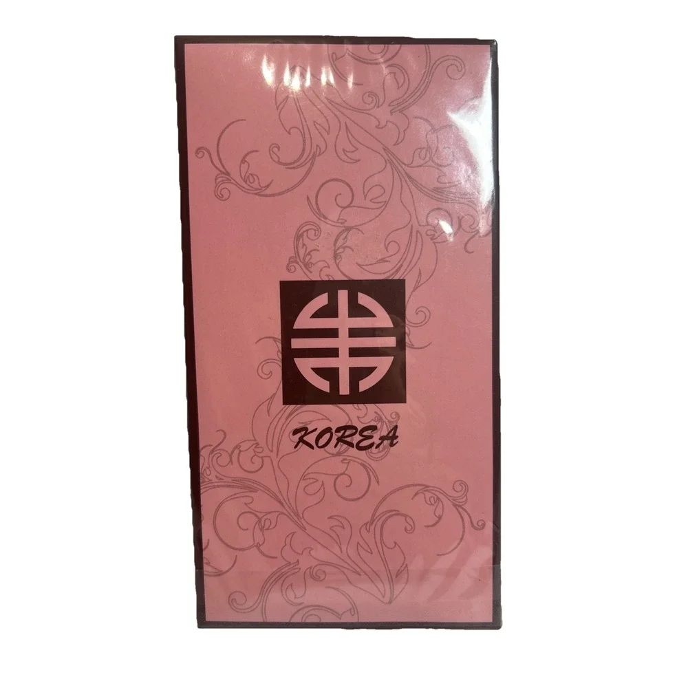 Embroidery Hand Mirror With‎ Peony Pattern New, Red